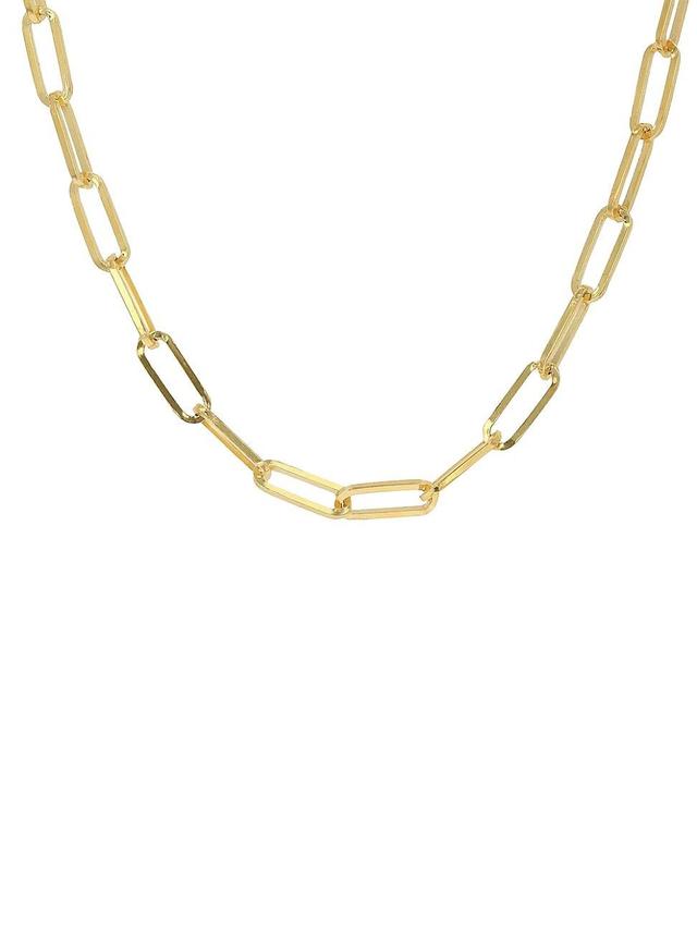 Womens Medium 14K Yellow Gold Chain Necklace Product Image