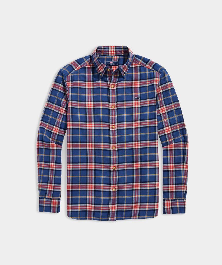 Vineyard Flannel Plaid Shirt Product Image