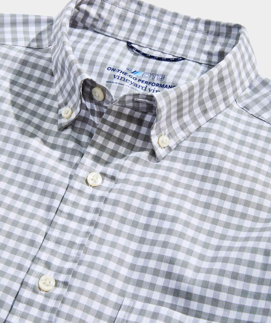 On-The-Go brrr° Gingham Shirt Product Image