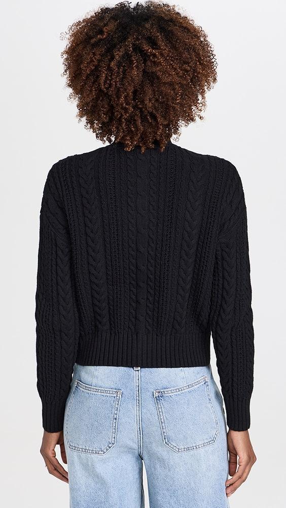 Alex Mill Cable Knit Nico Chunky Cardigan | Shopbop Product Image