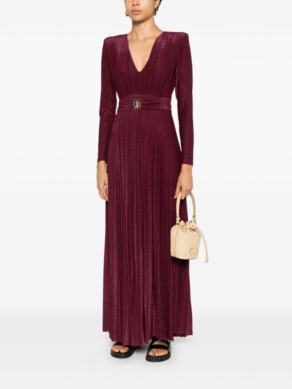 pleated maxi dress Product Image