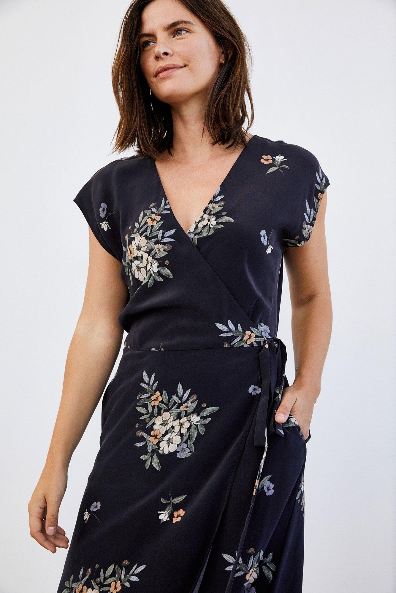 Sana Midi Dress - Valley Floral - ReAmour Product Image