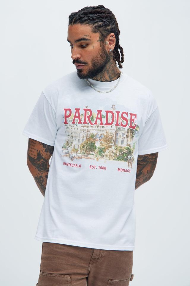 Paradise Est 1990 Short Sleeve Tee - White Product Image