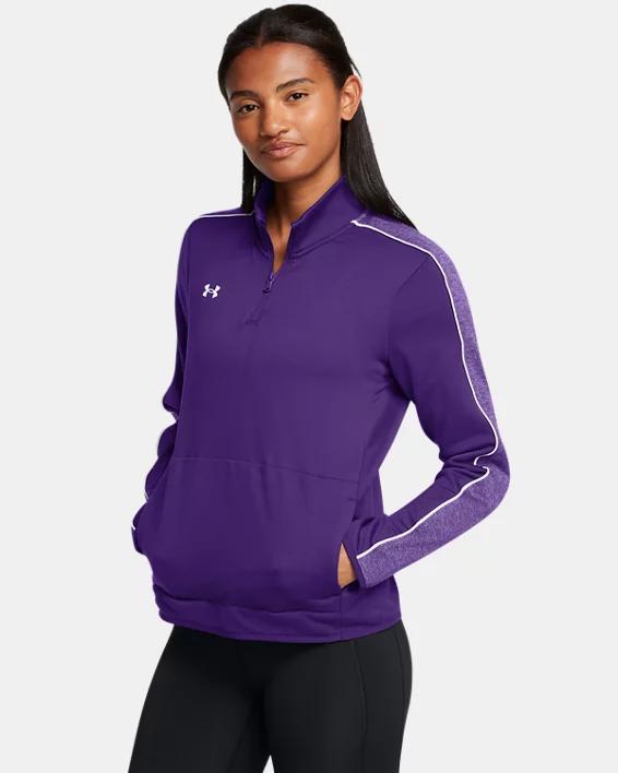 Womens UA Command Warm Up  Zip Product Image