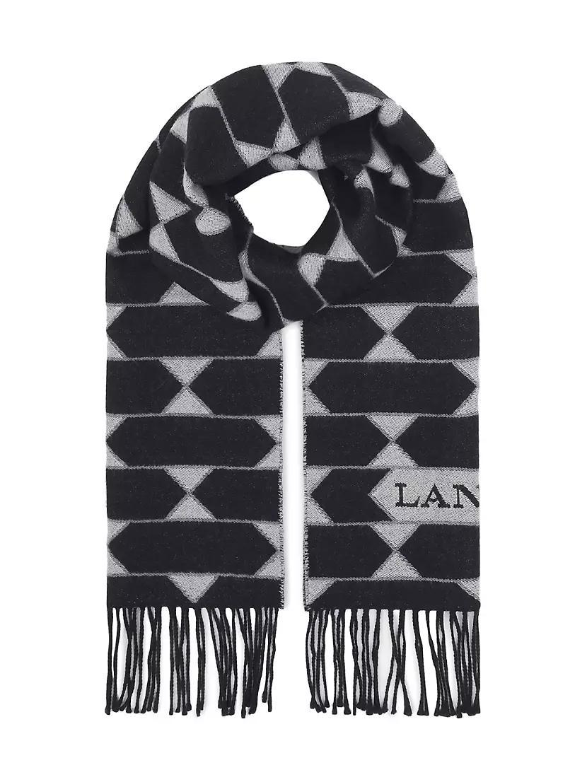 Two-Tone Wool Scarf Product Image