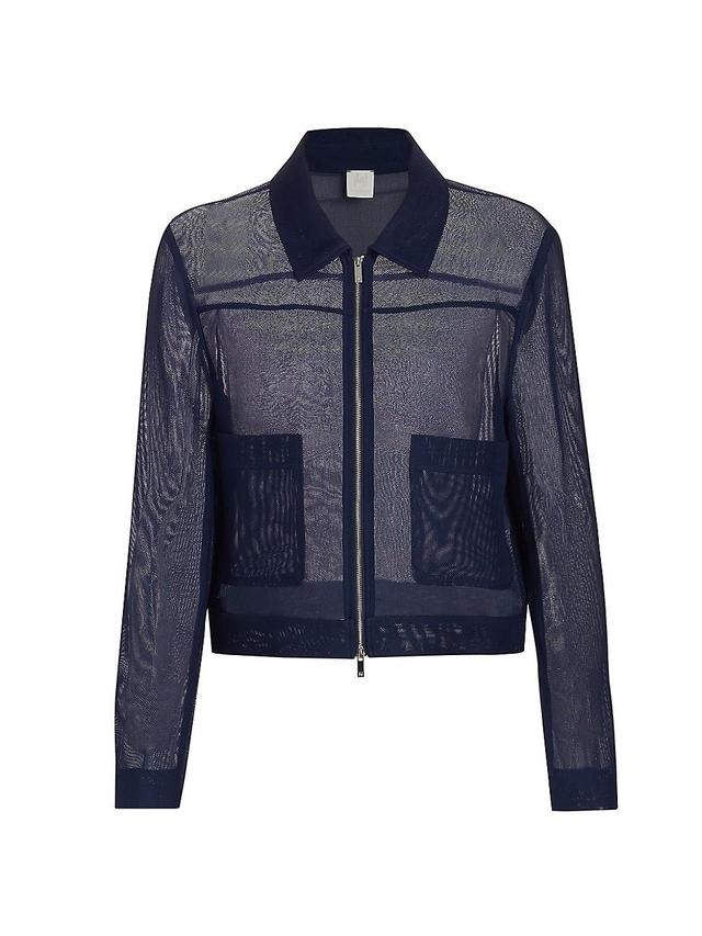 Womens Ortsei Mesh Zip Jacket Product Image