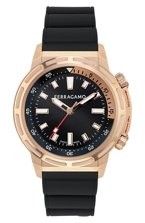 FERRAGAMO Sport Watch, 46mm In Black Product Image