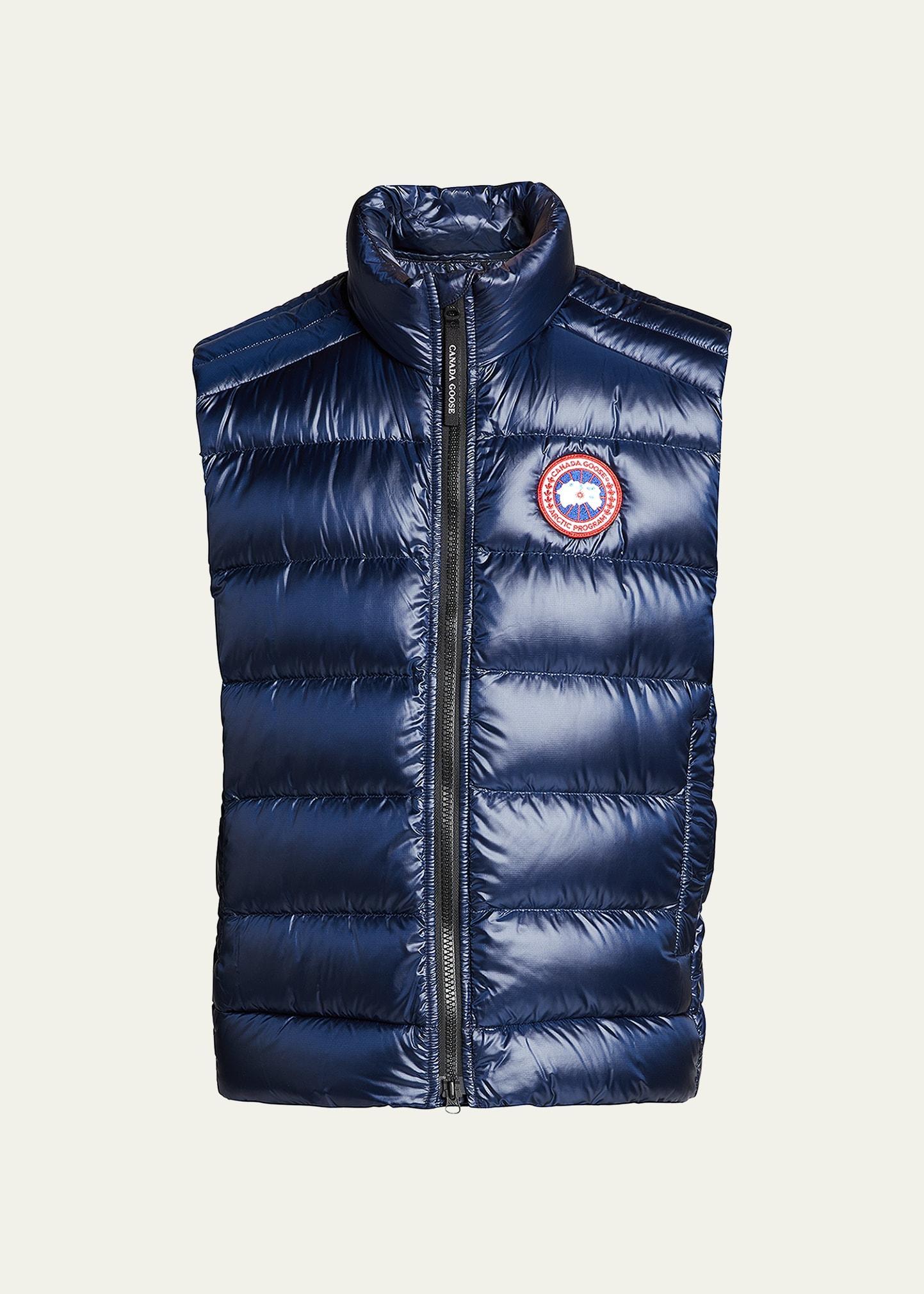 Mens Crofton Quilted Down Vest Product Image