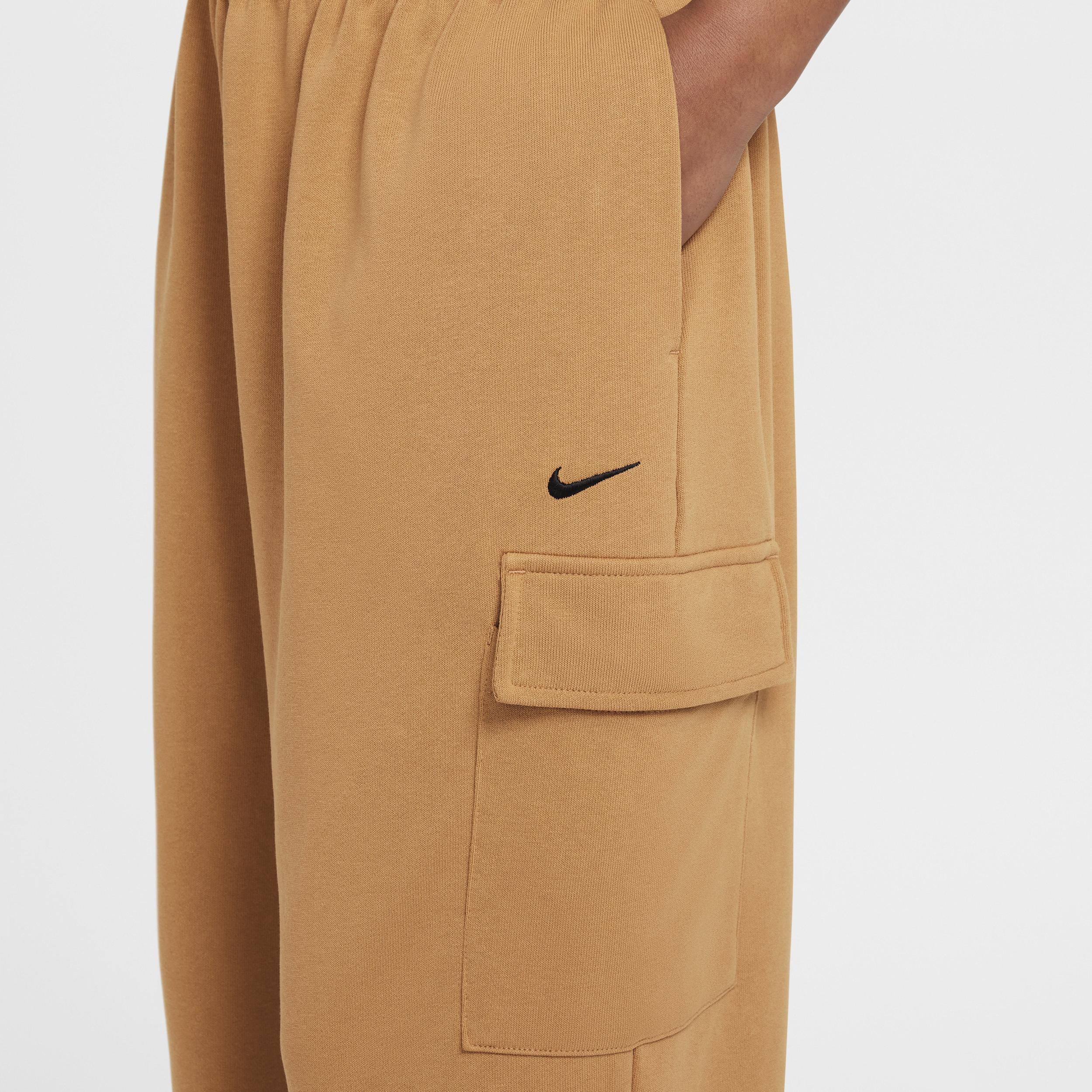 Womens Nike Sportswear Girls Dri-FIT Oversized Fleece Pants Product Image