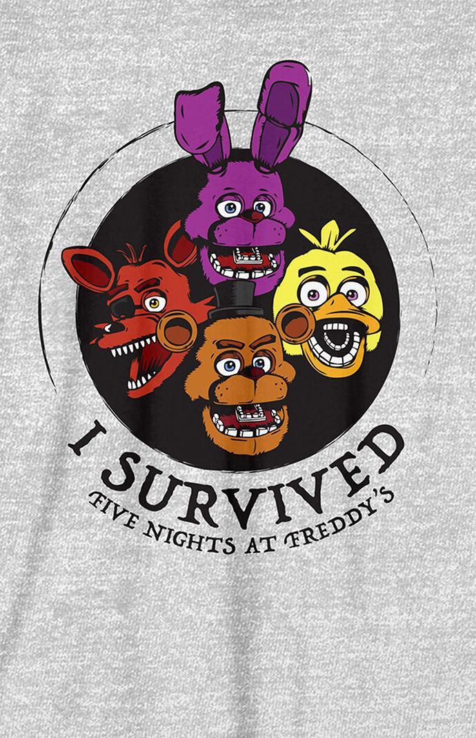 Men's Five Nights At Freddy's Long Sleeve T-Shirt Product Image