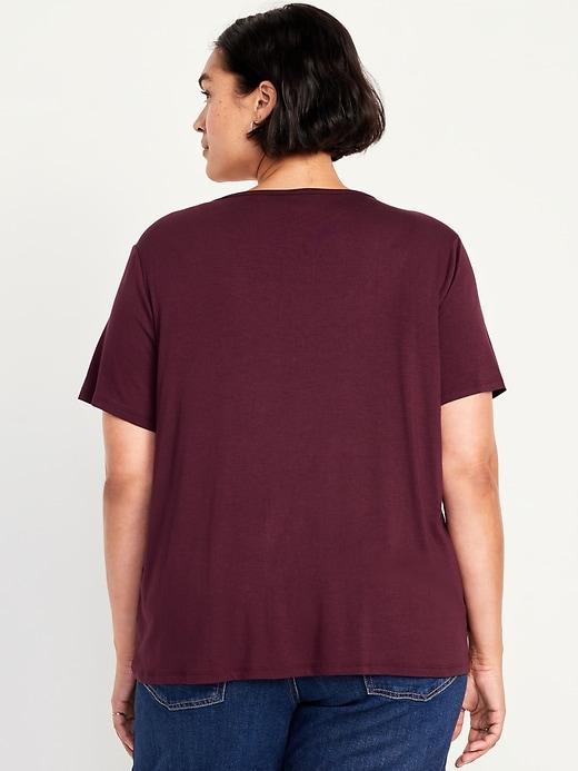 Luxe Slub-Knit T-Shirt Product Image