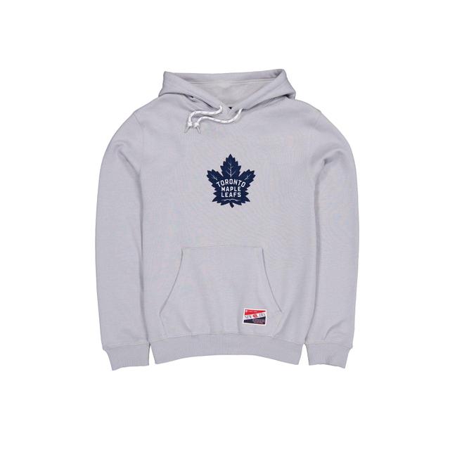 Toronto Maple Leafs Throwback Gray Hoodie Male Product Image