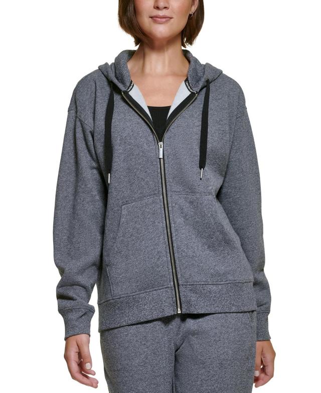 Calvin Klein Performance Womens Long-Sleeve Zip-Front Hoodie Product Image