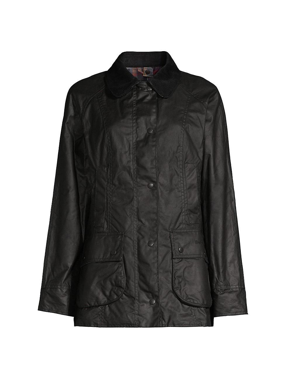 Womens Beadnell Waxed Cotton Jacket Product Image