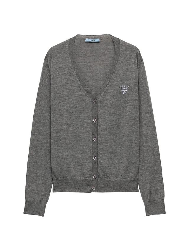 Womens Cashmere Cardigan Product Image