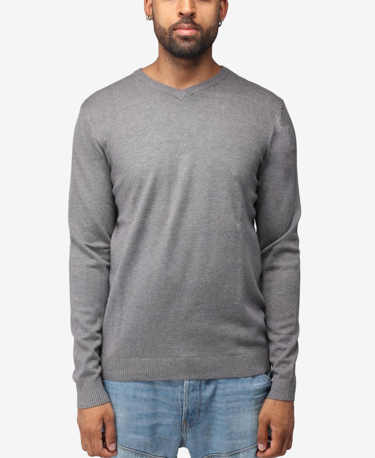 Mens Xray Fitted V-Neck Sweater Product Image