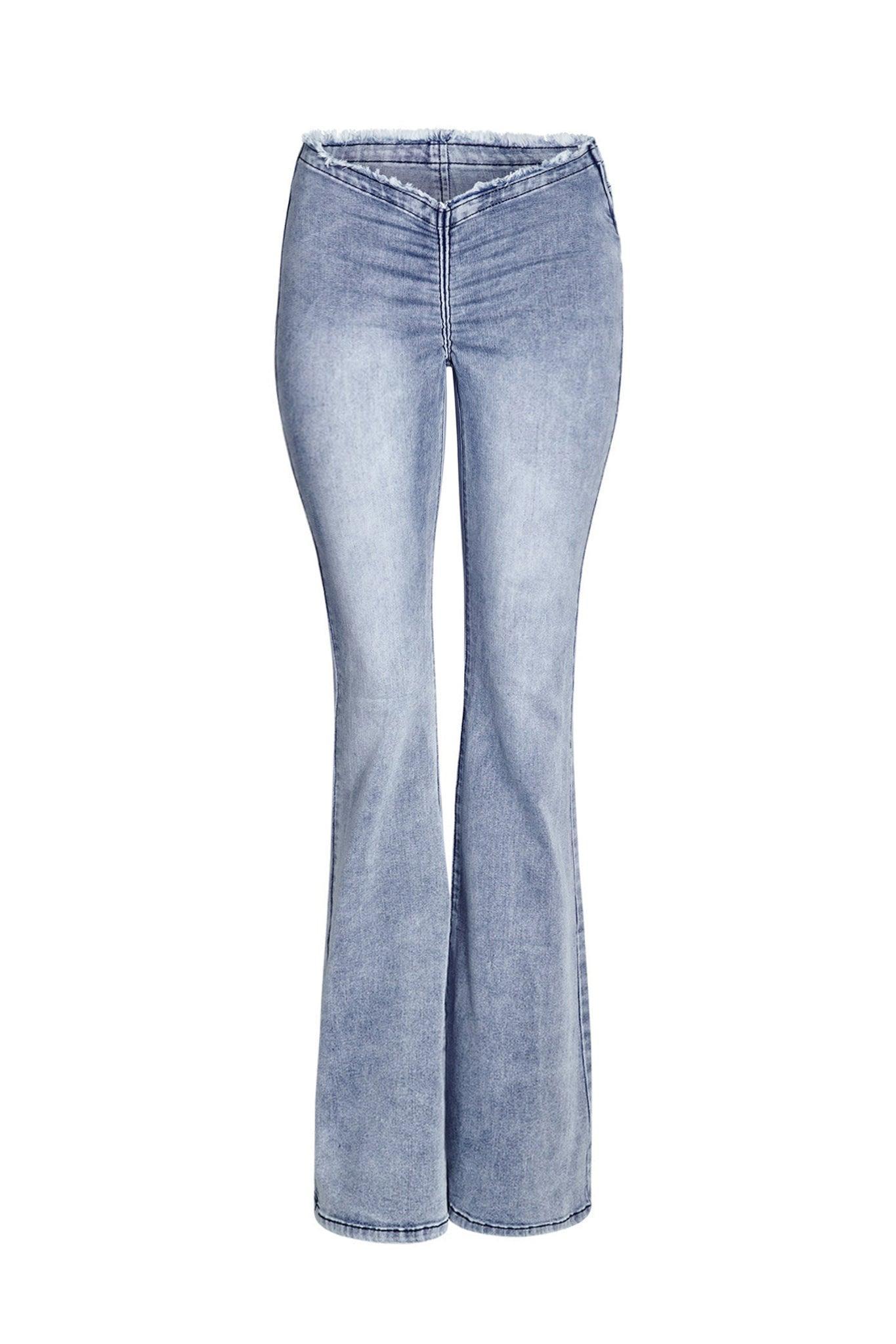 NEAVAH DENIM PANT - BLUE DENIM : LIGHT BLUE Product Image