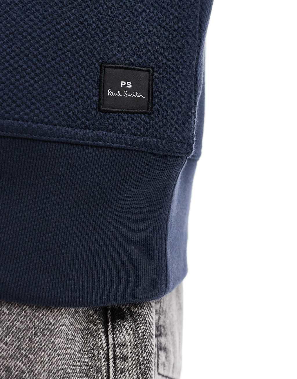 PS Paul Smith regular fit icon logo sweatshirt in navy Product Image