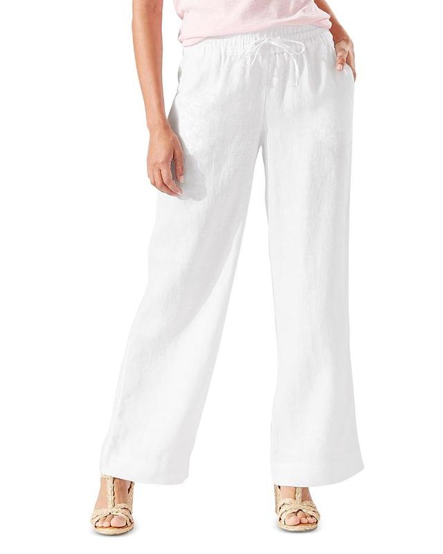 Tommy Bahama Two Palms High Waist Linen Pants Product Image