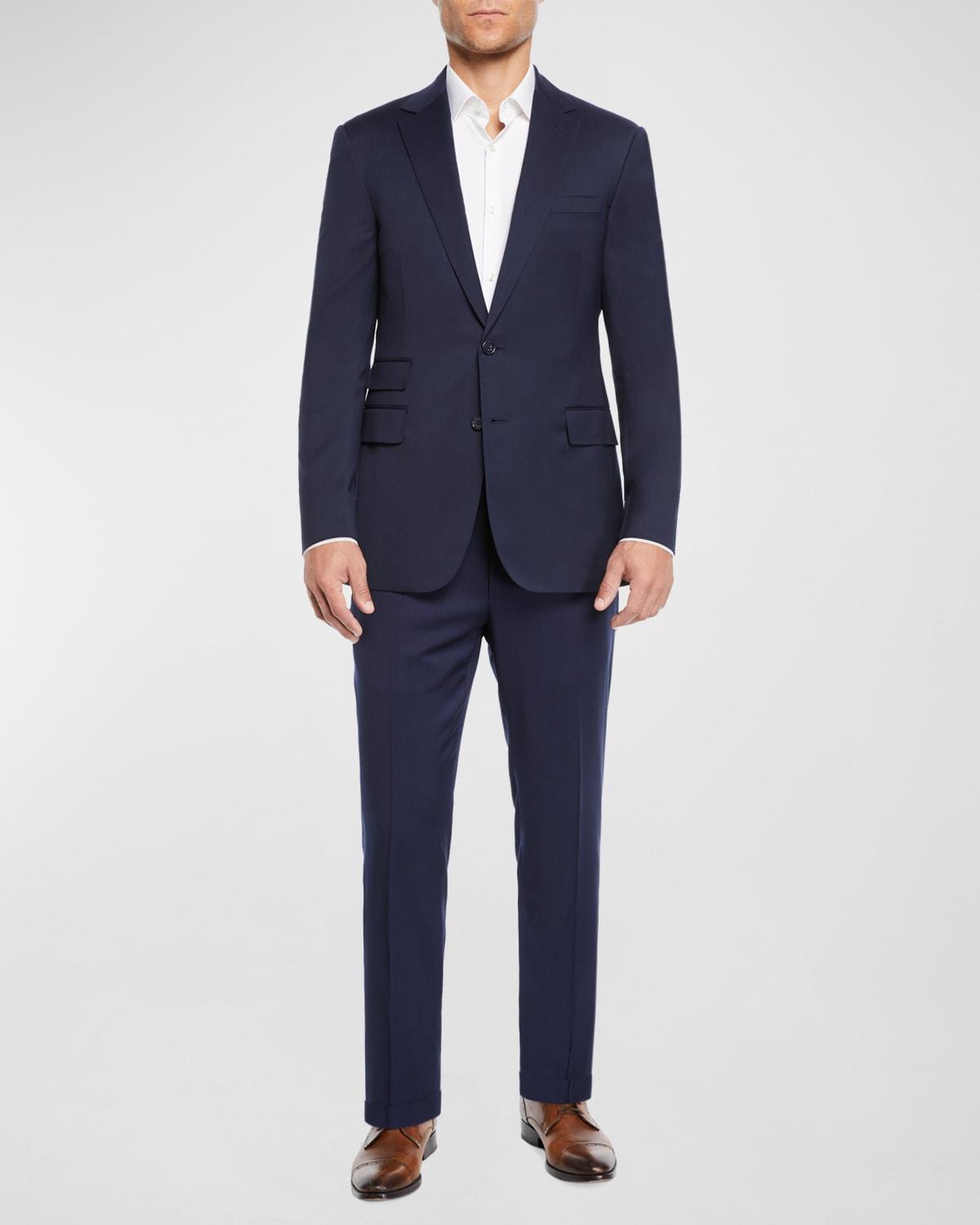 Mens Gregory Wool Serge Suit Product Image