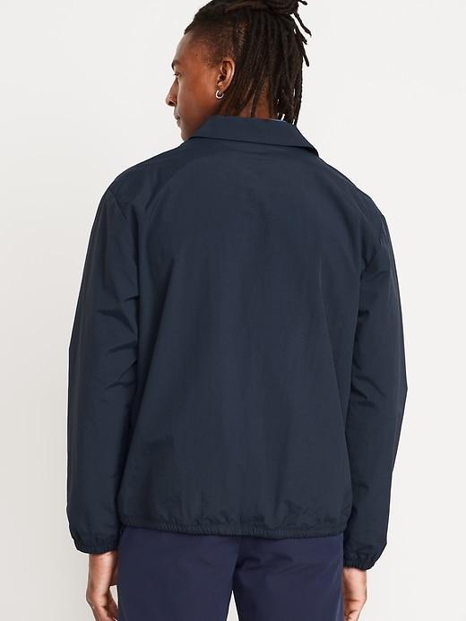 Water-Resistant Snap-Front Jacket Product Image