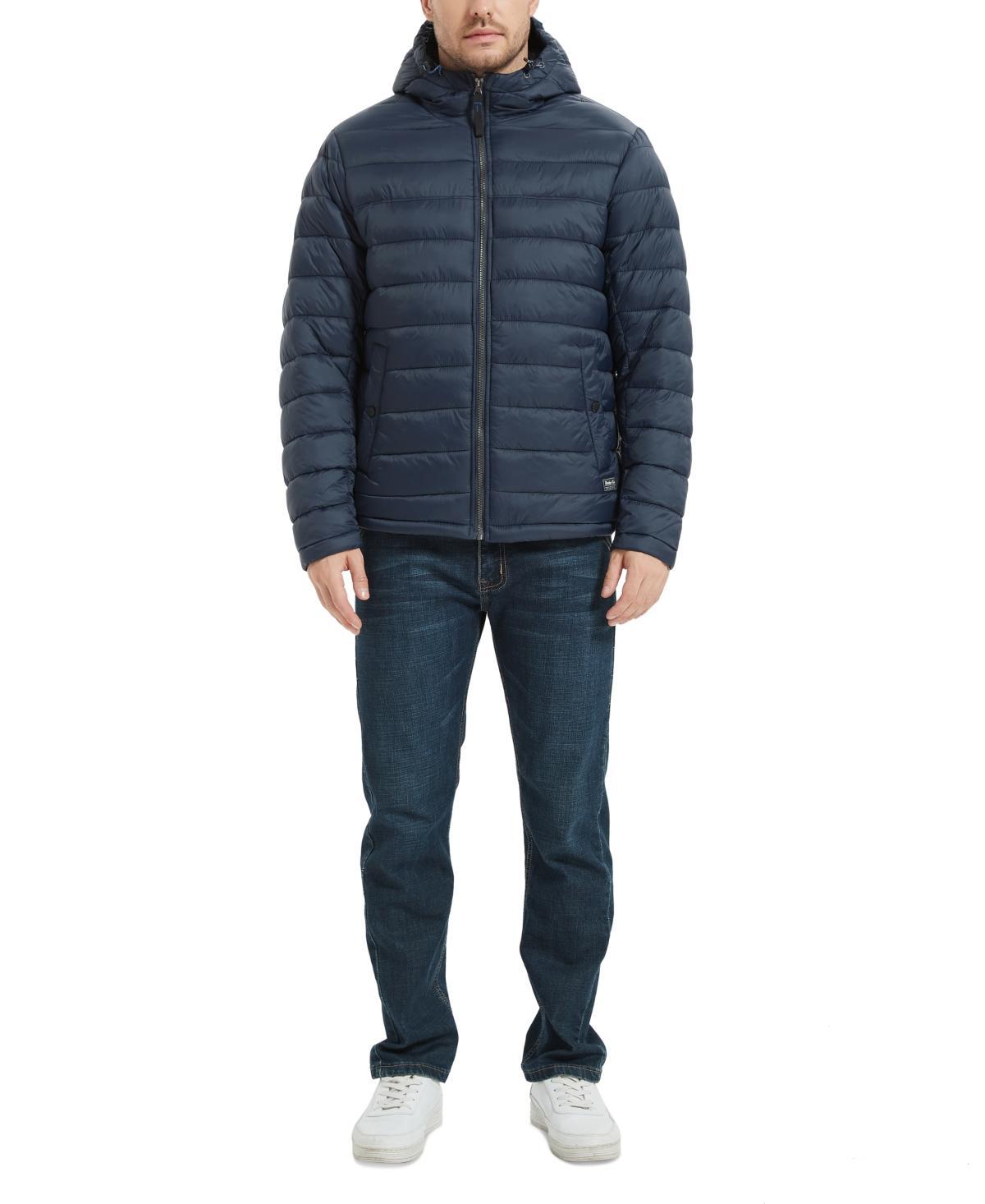 Hawke & Co. Mens Sherpa Lined Hooded Puffer Jacket Product Image