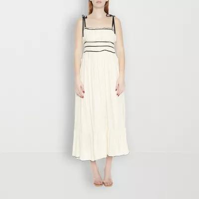 Forever 21 Womens Sleeveless Midi A-Line Dress Juniors Product Image