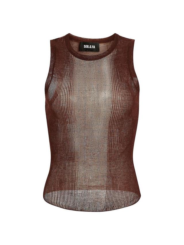 Womens Jori Rib Knit Tank Product Image