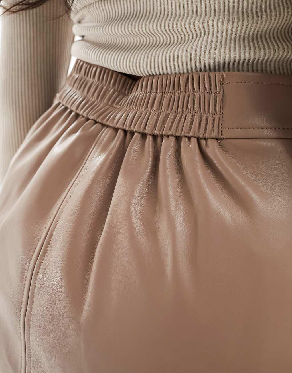 River Island elastic back mini skirt Product Image