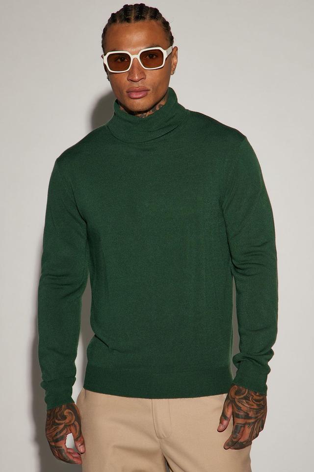 DeAngelo Turtleneck Sweater - Hunter Product Image