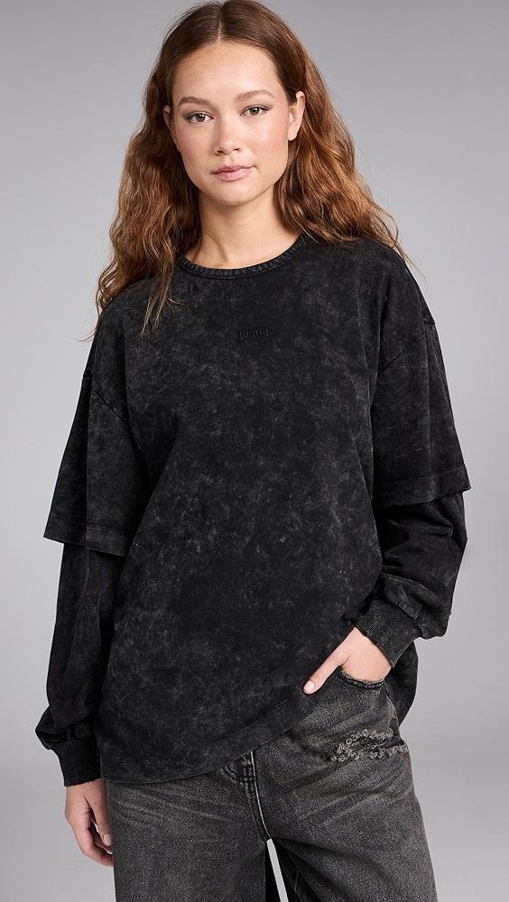 Juun. J Destroyed Layered T-Shirt | Shopbop Product Image