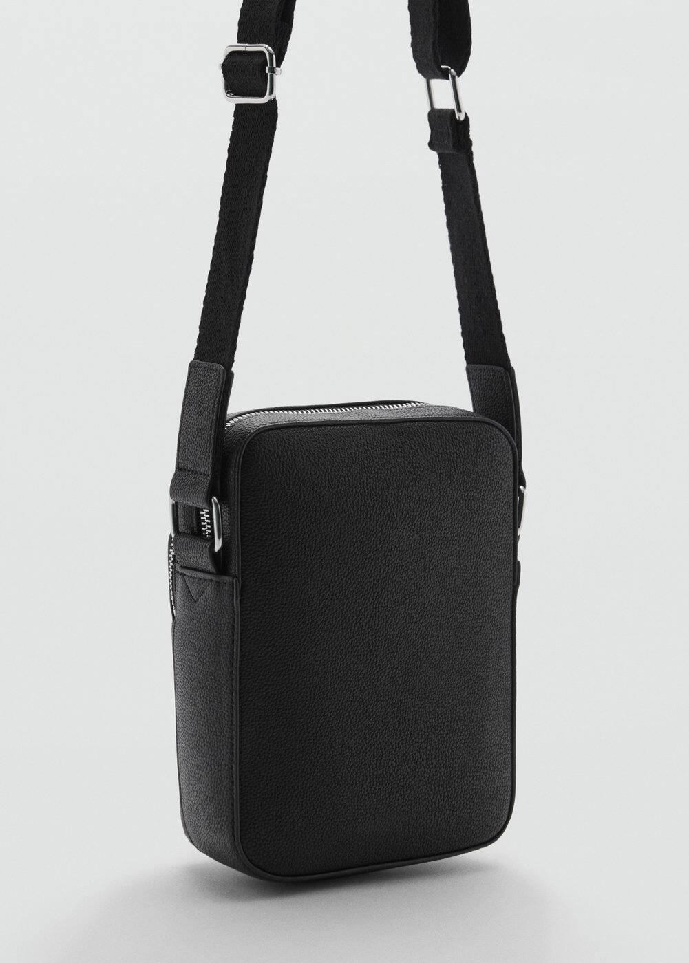 MANGO MAN - Leather-effect shoulder bag - One size - Men Product Image