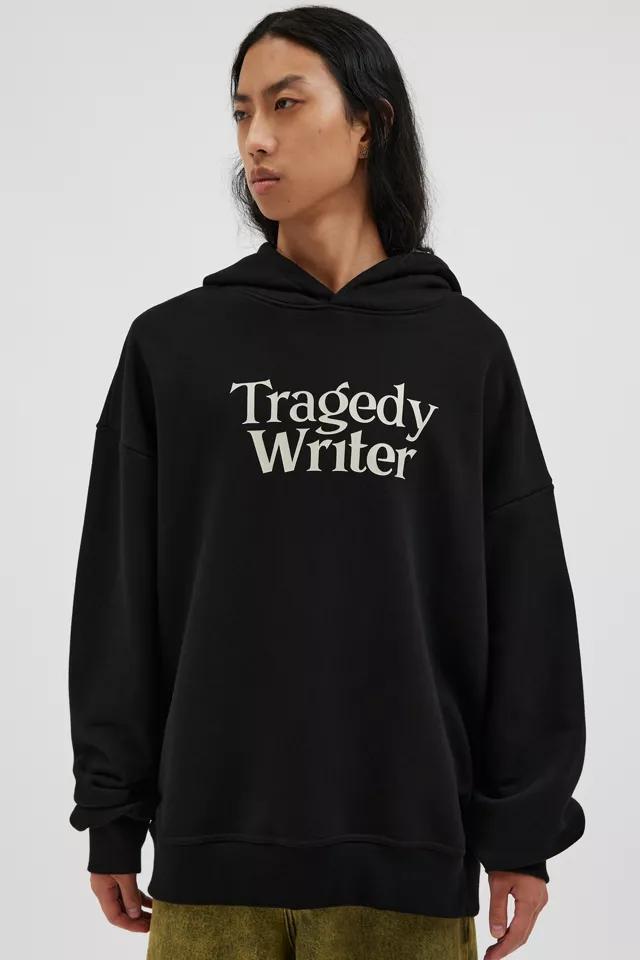 Tee Library Tragedy Writer Oversized Hoodie Sweatshirt Product Image