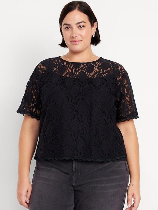 Lace Shell Top Product Image