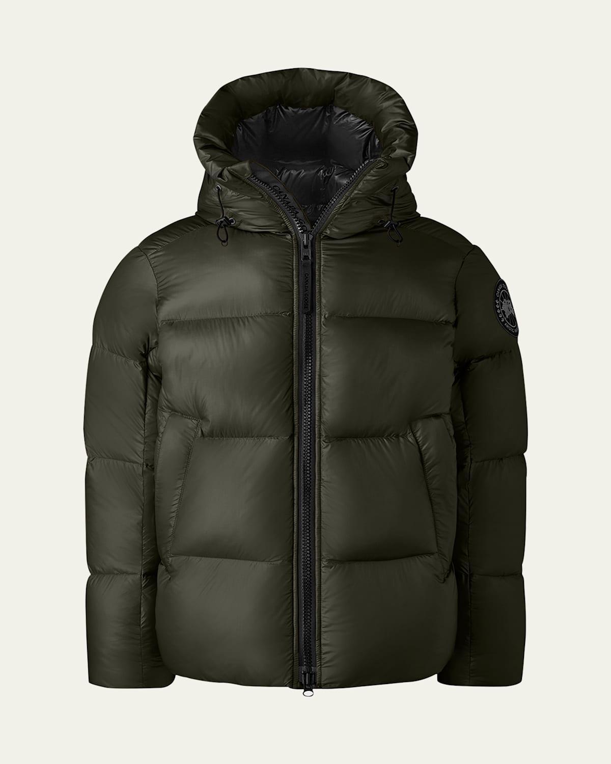 Mens Crofton Black Disc Puffer Jacket Product Image