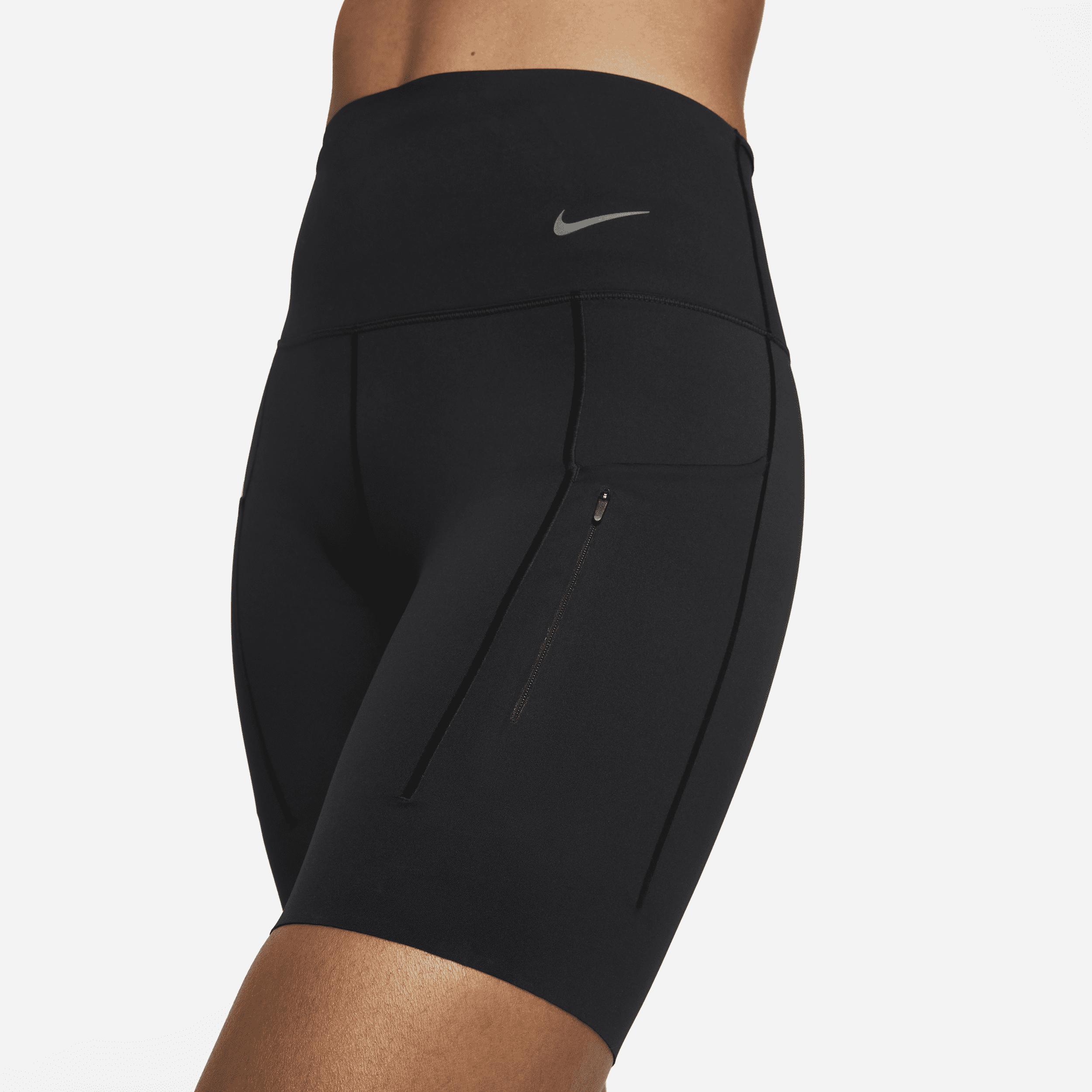 Nike Women's Go Firm-Support High-Waisted 8" Biker Shorts with Pockets Product Image