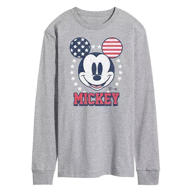 Disneys Mickey Mouse Mens USA Ears Long Sleeve Product Image