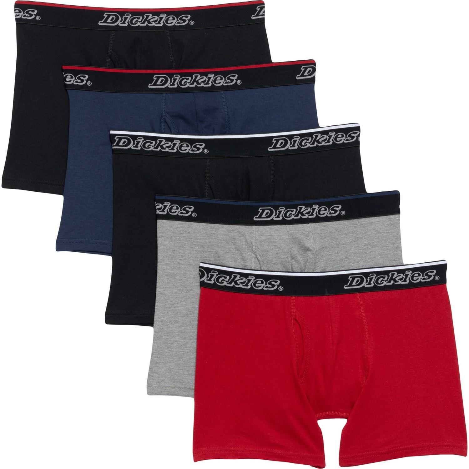 Dickies Cotton Boxer Briefs - 5-Pack Product Image