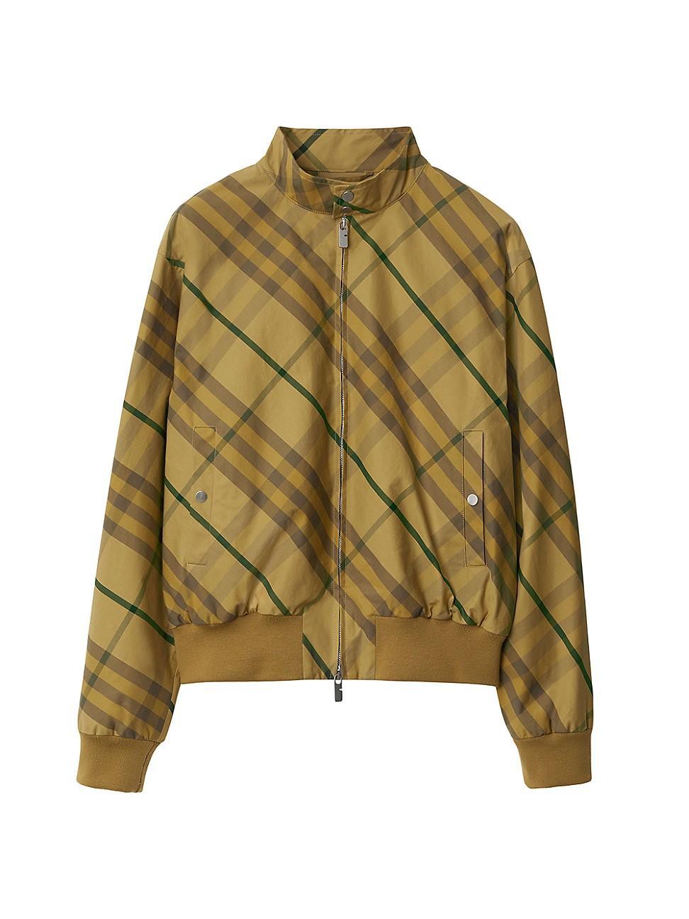 burberry Check Cotton Track Jacket Product Image