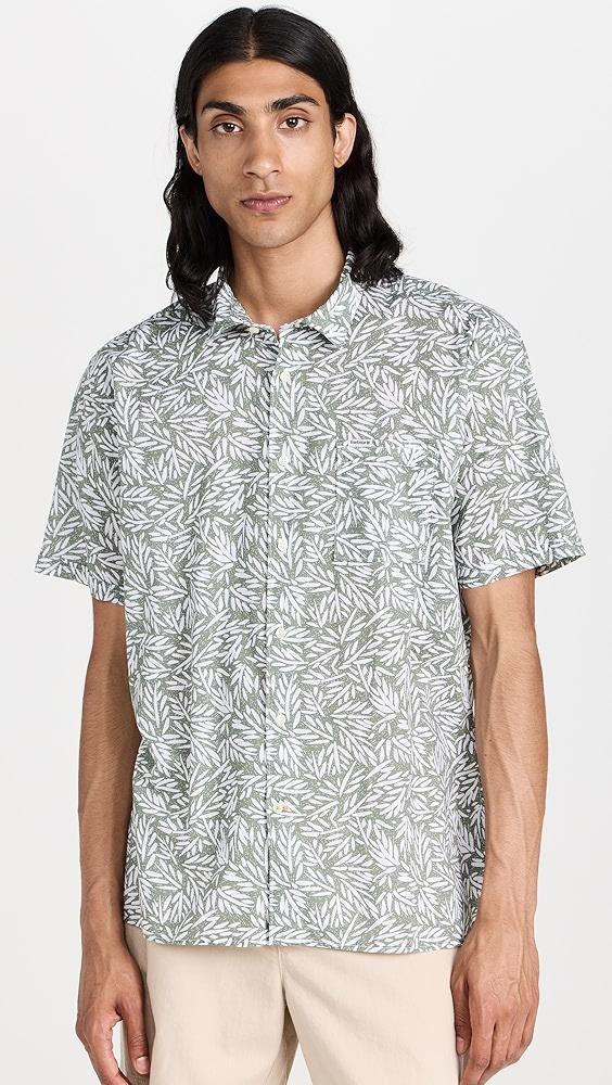 Barbour Jackstone Regular Short Sleeve Printed Summer Shirt | Shopbop Product Image