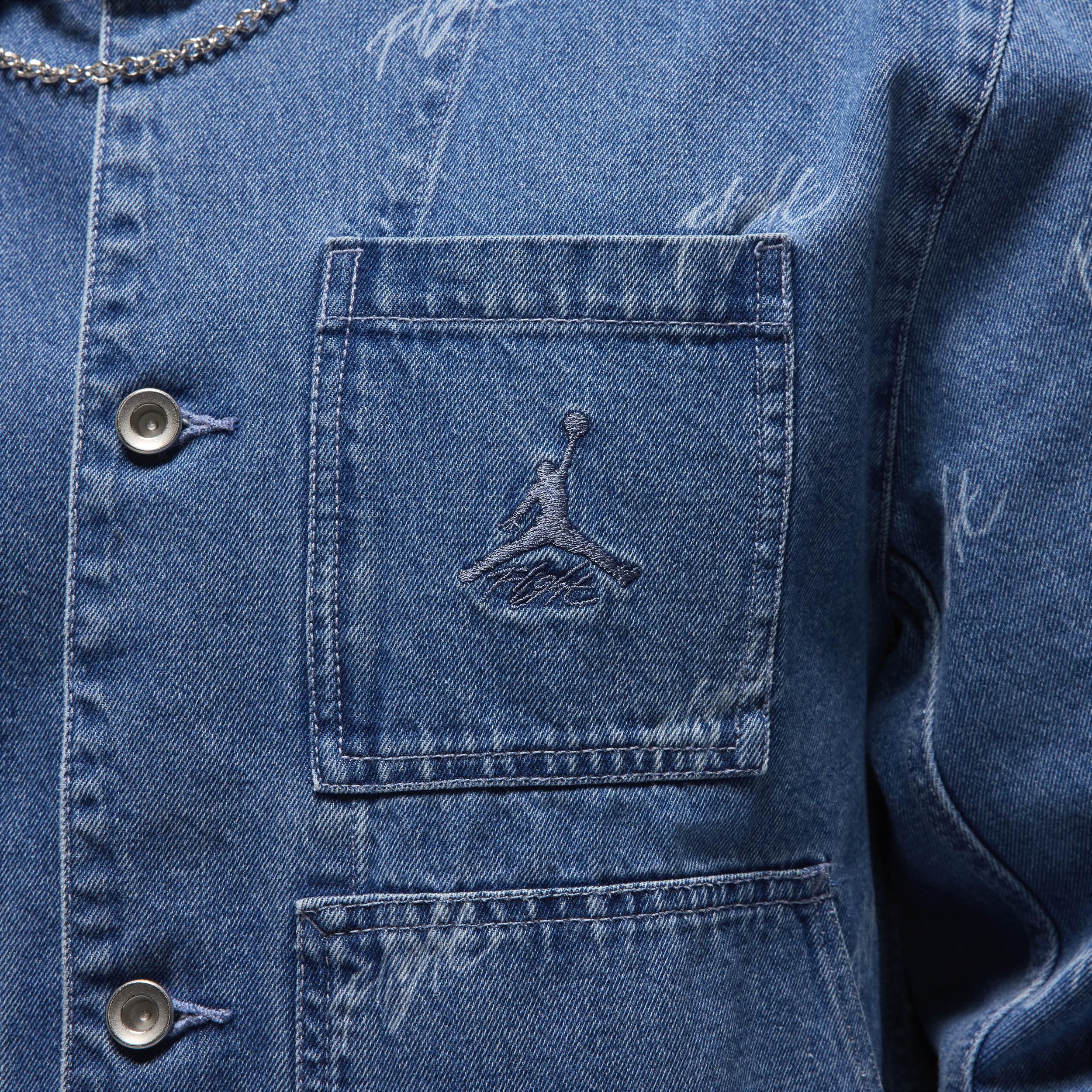 Men's Jordan Flight Heritage Denim Jacket Product Image