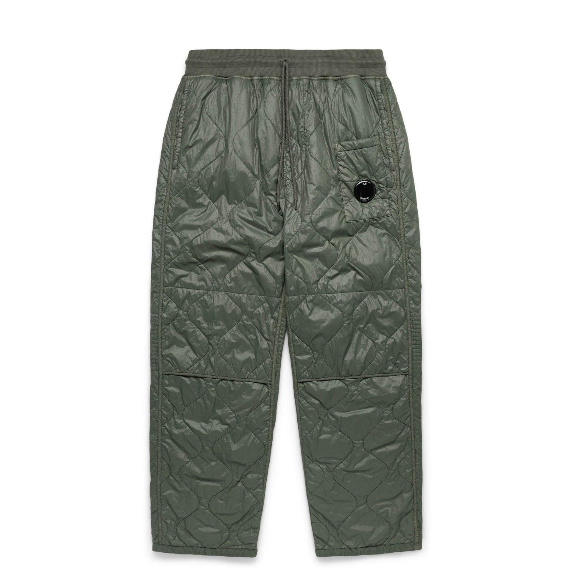 DIAGONAL RAISED FLEECE MIXED QUILTED SWEATPANTS Product Image