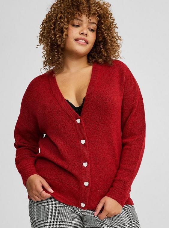 Vegan Cashmere Drop Shoulder Cardigan Product Image