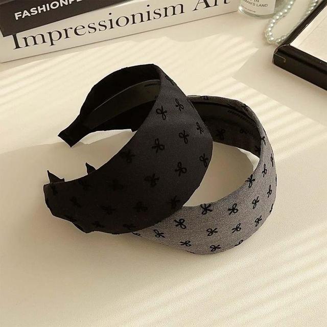 Bow Print Headband Product Image