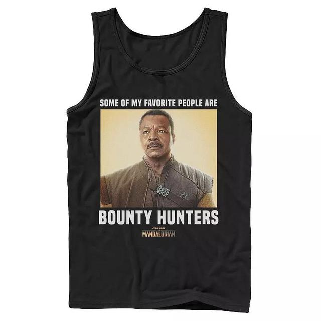 Mens Star Wars The Mandalorian Favorite People Are Bounty Hunters Tank Product Image