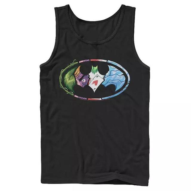 Mens Batman Villains Logo Tank Top Product Image