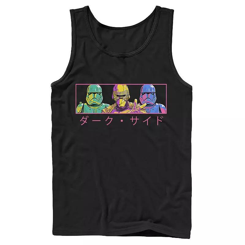 Mens Jurassic Park Neon Gradient Scene Tank Top Product Image