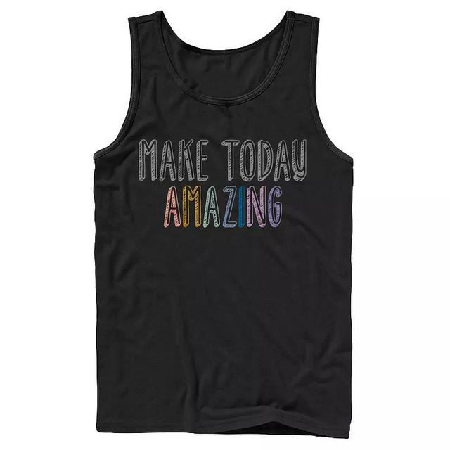 Mens Fifth Sun Make Today Amazing Doodle Tank Top Product Image