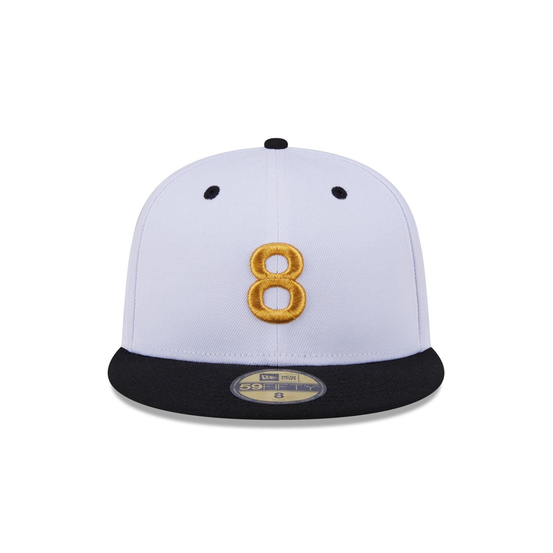 New Era Cap Signature Size 8 White 59FIFTY Fitted Hat Male Product Image