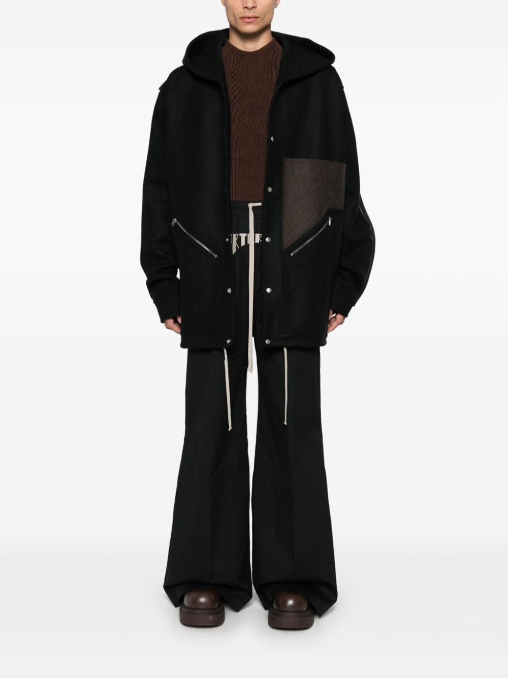 Tour Coat In Black Product Image